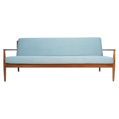 Grete Jalk Teak Three Seat Sofa